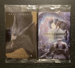 몬스터 헌터 20th 카드 웨이퍼스 나루가쿠루가 MHW:IB