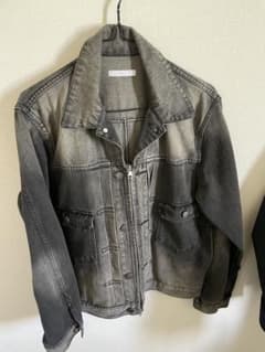 DENIM CROPPED ZIP TRUCKER JKのサムネイル