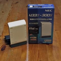 【美品】NEC無線LANルーター Aterm WF800HPのサムネイル