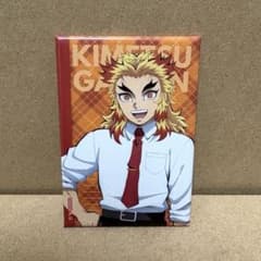 新品未使用 キメツ学園 煉獄先生 缶バッジ - メルカリ