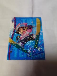 テニスの王子様。トレーディングフロスティ グラス カード。菊丸英二