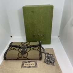 良品】GUCCI グッチ ディオニュソス チェーンショルダー ウォレット 