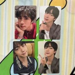 BTS ジン トレカ 特典 4枚 RUNSEOKJIN EP TOUR - メルカリ