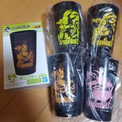 이치 반 쿠지 드래곤 볼 격돌!! 우주를 베팅한 싸움 G상 텀블러 4개