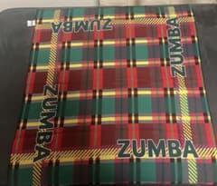 ZUMBA バンダナ スカーフ レッド グリーン チェックのサムネイル