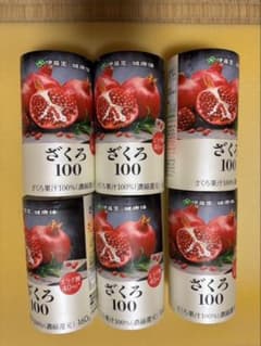 伊藤園　ざくろ100 6缶セット　160gのサムネイル