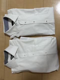 4S ドレスシャツ ホワイト Mサイズ 2枚セットのサムネイル