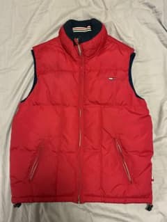 TOMMY HILFIGER DENIM 中綿ベスト 赤 Sのサムネイル