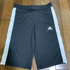 未使用 タグ付きadidasレディース5分丈スポーツインナー 吸汗速乾 DRYのサムネイル