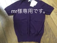 カシミヤ100% 半袖ニットのサムネイル