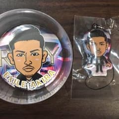 EXILE AKIRA缶バッジクリーナー セットのサムネイル