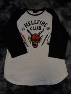 ストレンジャー・シングス HELLFIRE CLUB 七分袖カットソー Mのサムネイル