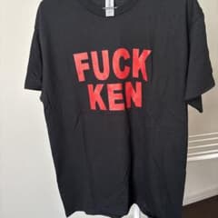 kenyokoyama FUCK KEN Tシャツ Mブラックのサムネイル