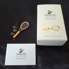 SWAROVSKI CRYSTAL MEMORIES テニスラケット 置物 SWAROVSKI CRYSTAL MEMORIES テニスラケット 置物 - メルカリ