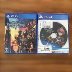 [2 점 세트] [미품] PS4 킹덤 하츠 HD2.8 / Ⅲ