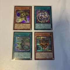 遊戯王 デザインアートワークコレクション 関連カード 4枚セットのサムネイル