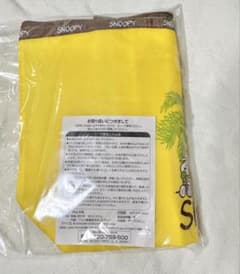 （新品）SNOOPY スヌーピー 保冷バッグ イエローのサムネイル