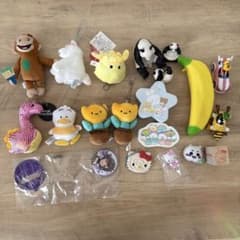 キャラクターグッズ ぬいぐるみ マスコット 大量セットのサムネイル