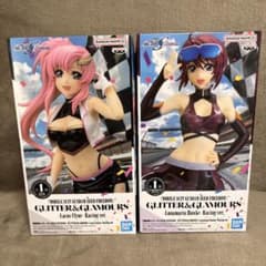 ガンダム　ラクス•クライン　ルナマリア•ホークス　グリグラ　フィギュアセット 機動戦士ガンダムSEED グリグラ ラクス&ルナマリア レーシング 2個