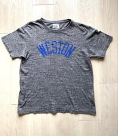 ライディングハイ　プリント　Tシャツ　霜降りグレーのサムネイル