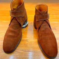 CROCKETT&JONES製 チャッカブーツ 26.5cm前後のサムネイル