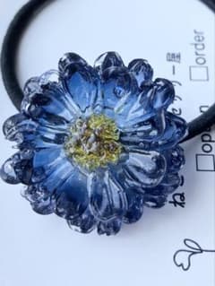 flower of heart勿忘草ヘアゴムのサムネイル