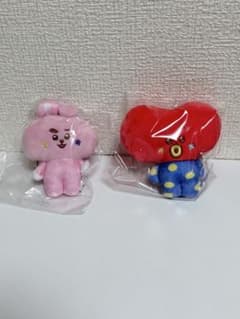 BT21 Fuwa Fuwa Mascot 4 타타 쿠키 V 국