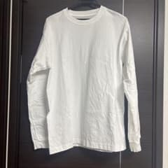 Hanes BEEFY-T ホワイト 長袖 Tシャツ L/Gのサムネイル