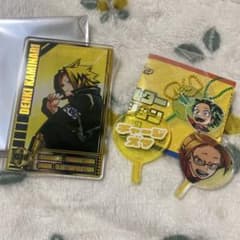 ヒロアカ 上鳴電気 ステータスカード うちわアクリルキーホルダーのサムネイル