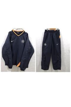 NIKE プルオーバー ナイロン セットアップ 中綿 美品 ブラック M