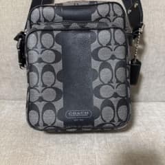 COACH ショルダーバッグ ブラック/グレーのサムネイル