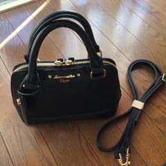 サマンサベカ 黒 2way ショルダー ハンドバックのサムネイル