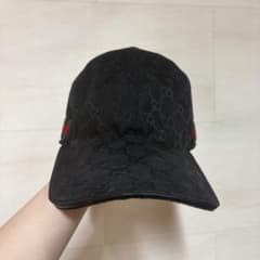 GUCCI GGキャンバス ベースボールキャップ ブラックのサムネイル