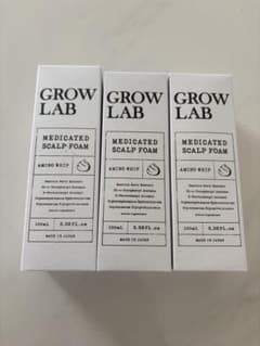 GROW LAB MEDICATED SCALPFOAM100ml 3本セットのサムネイル