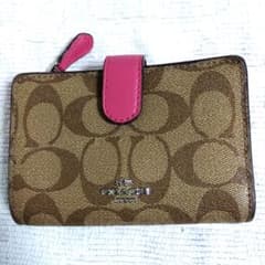 COACH 　二つ折り財布　ミディアムコーナージップウォレットのサムネイル
