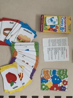 英語、知育、カードゲーム　5点セットのサムネイル