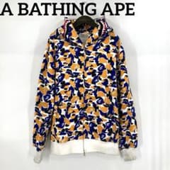 A BATHING APE シャークパーカー 総柄 前橋限定 Lサイズ - メルカリ