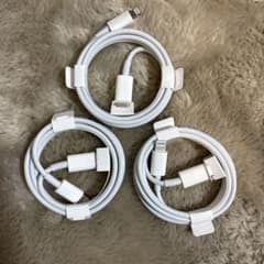 純正品　Lightningケーブル-タイプC 3本セットのサムネイル