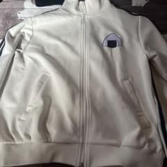 おにぎり刺繍 トラックジャケット ホワイトのサムネイル