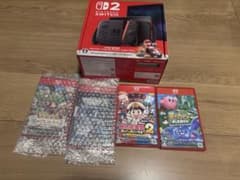 美品 2回ほど使用 Nintendo Switch2 本体 ソフト4本セット
