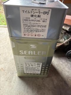 SK化研 マイルドシーラーEPO クリヤー 14kgセットのサムネイル