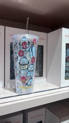 Sanrio house ハンギョドンタンブラー ストロー付き＋ショッパ1枚付きのサムネイル