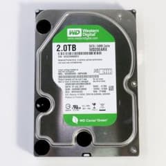 【2TB HDD】WD ウエスタンデジタル WD20EARX ハードディスクのサムネイル