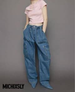 MICHIXSLY ADJUST WAIST CARGO-Bのサムネイル