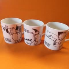 SHINZI KATOH クリスマスマグカップ3個セット 即購入可能！ - メルカリ