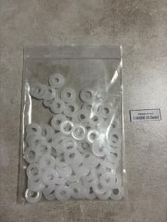 プラスチックハトメ U00300 (0.2mm) 50個セットのサムネイル