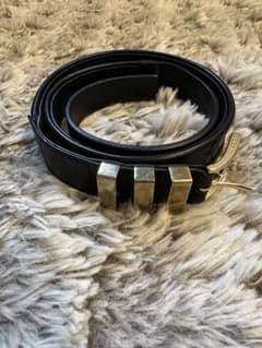 Balmain キルティング レザーベルト ブラック 80 - メルカリ