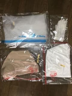 【値下げ】ブライダル用品　ベール・グローブ・フレアパンツのサムネイル