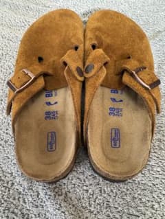 BIRKENSTOCK 38 24.5cm BOSTON ミンクブラウンのサムネイル