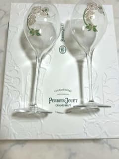 【未使用】Perrier-Jouët ペリエジュエ シャンパングラス 2個セットのサムネイル